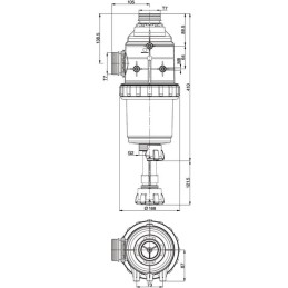 Filtru absorbtie T7 200-260l