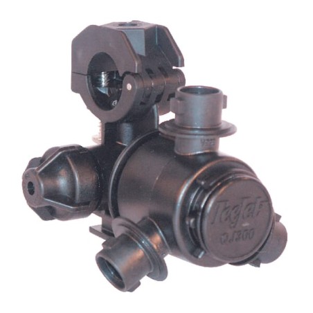 Suport duze triplu pentru teava 25mm