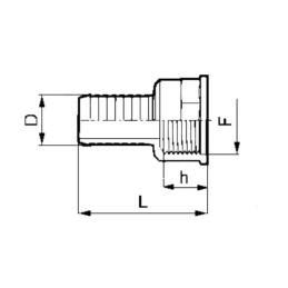 Racord furtun 19mm x 1/2" mama