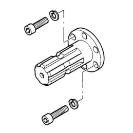 Set de montaj 1 3/8" 6-t.