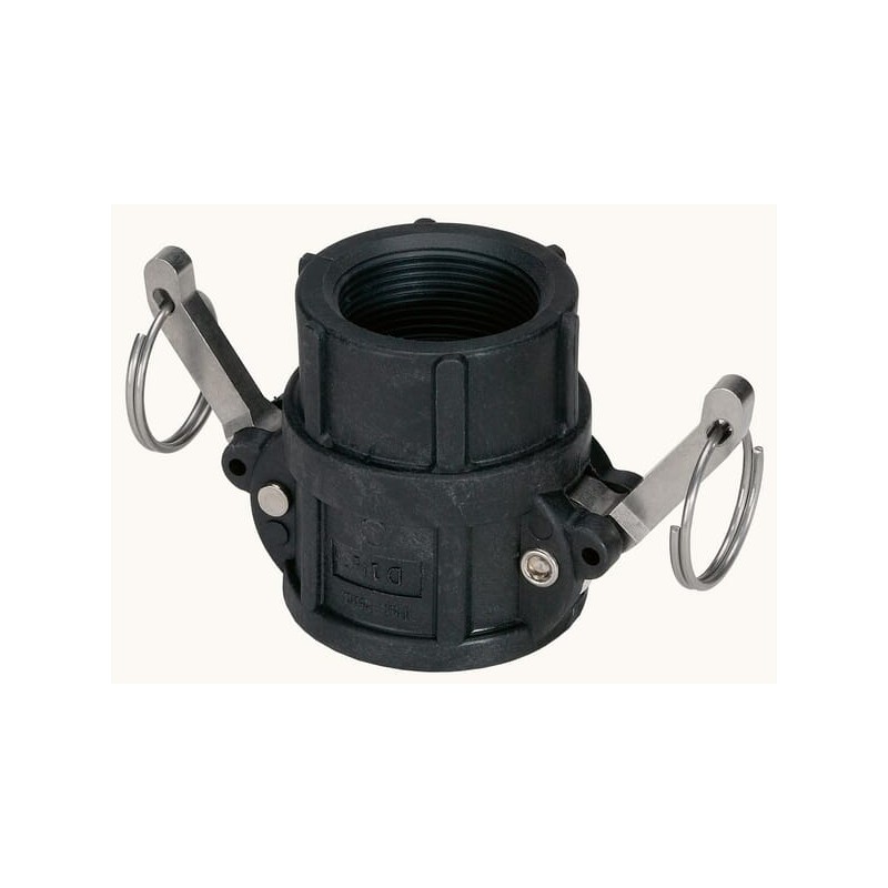 Cupla Camlock tip D 3", filet mama, polipropilena