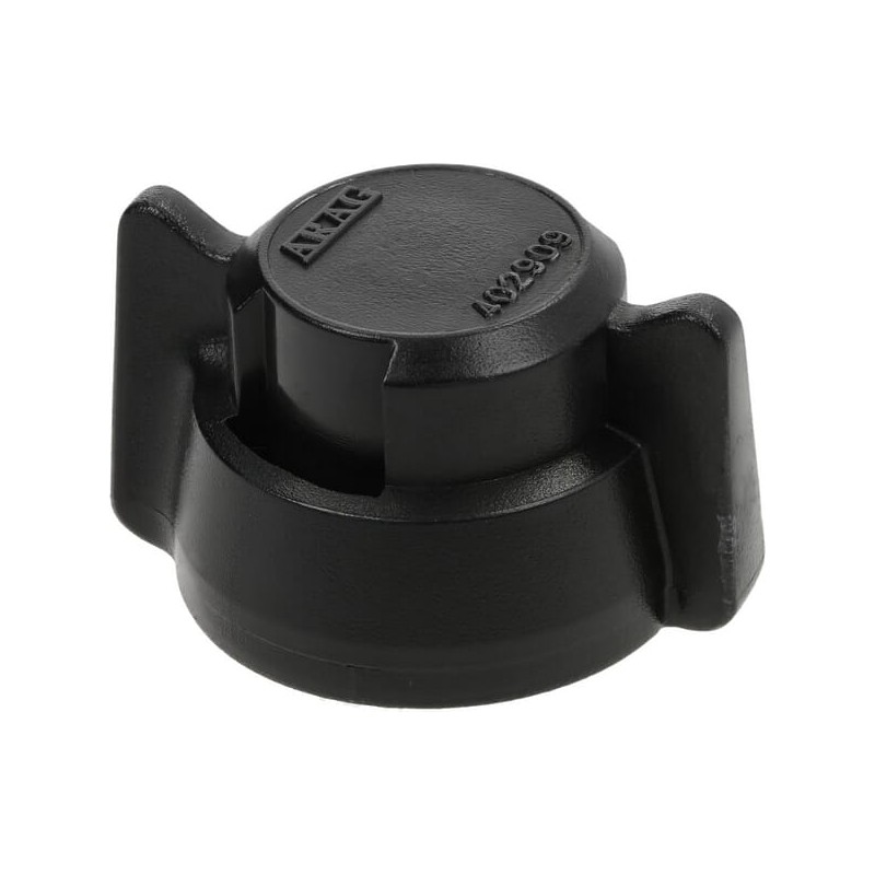 Capac orb baioneta negru Arag