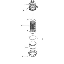 Filtru de absorbtie 1 1/2" 100-160l/min