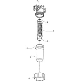 Filtru presiune cu flansa 210l