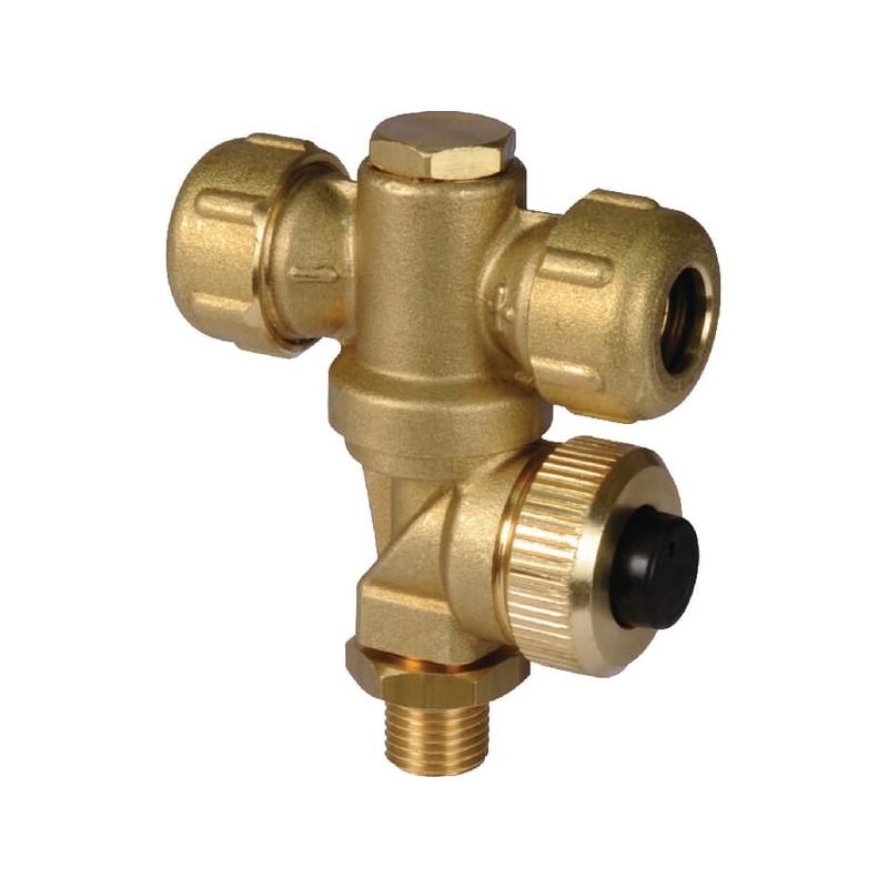 Corp duze 2 capete alama 1/4" tata
