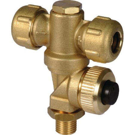 Corp duze 2 capete alama 1/4" tata