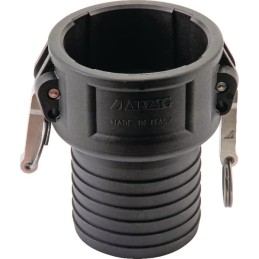 Cupla Camlock tip C 3" conexiune furtun 87mm polipropilena