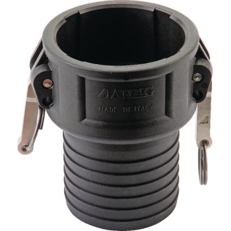 Cupla Camlock tip C 3" conexiune furtun 87mm polipropilena