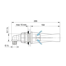 Agitator rezervor 2mm ceramic