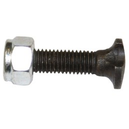 Șurub cap T cu piuliță M10x45mm