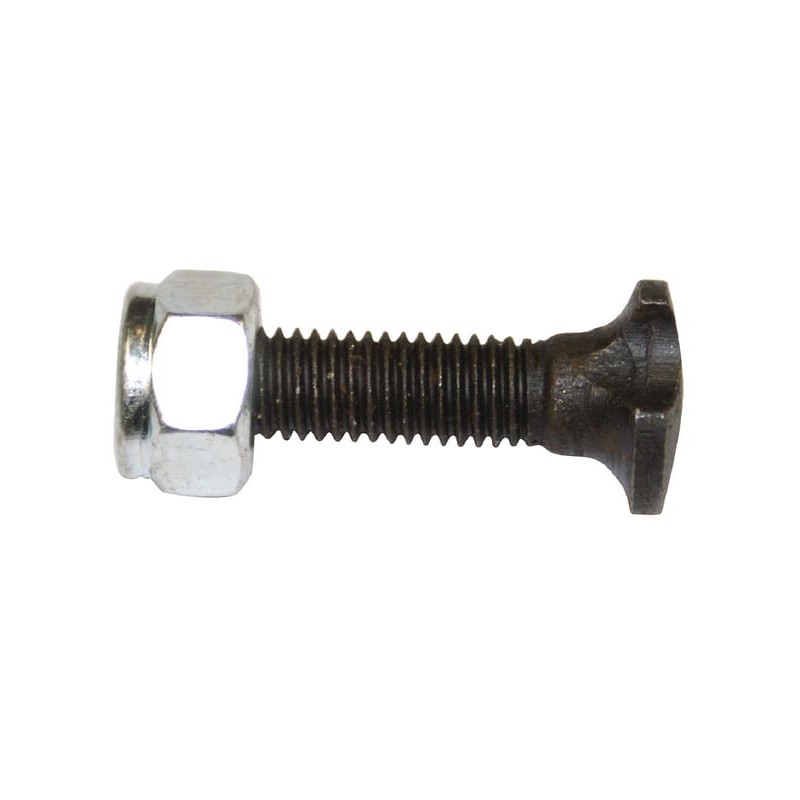 Șurub cap T cu piuliță M10x45mm