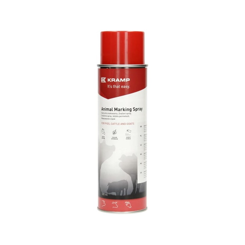 Spray roșu pentru marcarea animalelor 500ml
