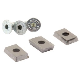 Set de cuţite pentru discul de corectare a copitelor, aluminiu