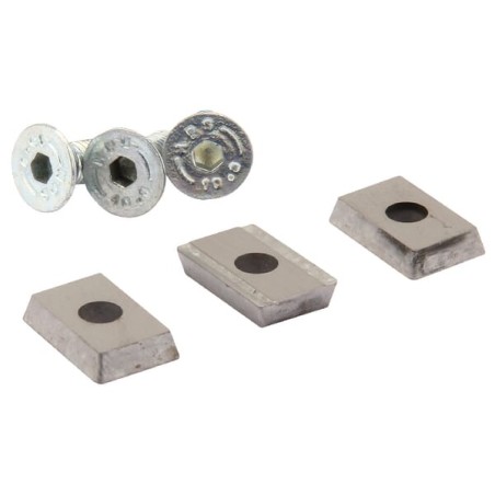 Set de cuţite pentru discul de corectare a copitelor, aluminiu