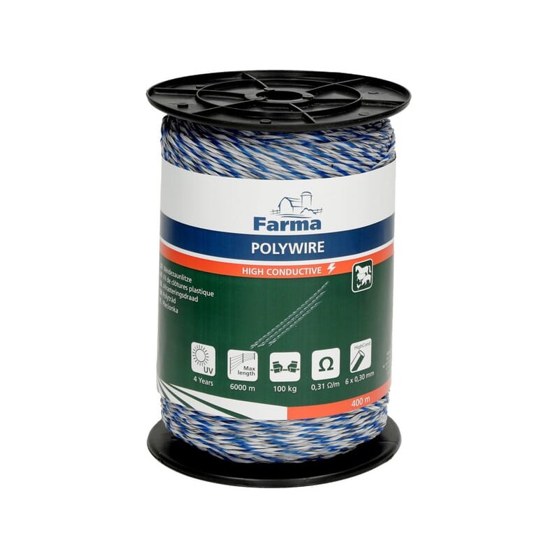 Cablu gard electric multifilar 400m 6x0,30mm conductivitate ridicată Farma