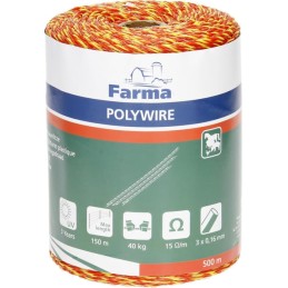 Cablu gard electric 500m 3x0,16mm fire oțel inoxidabil