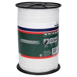 Bandă gard electric 12,5mm 200m 4x0,15mm fire oțel inoxidabil