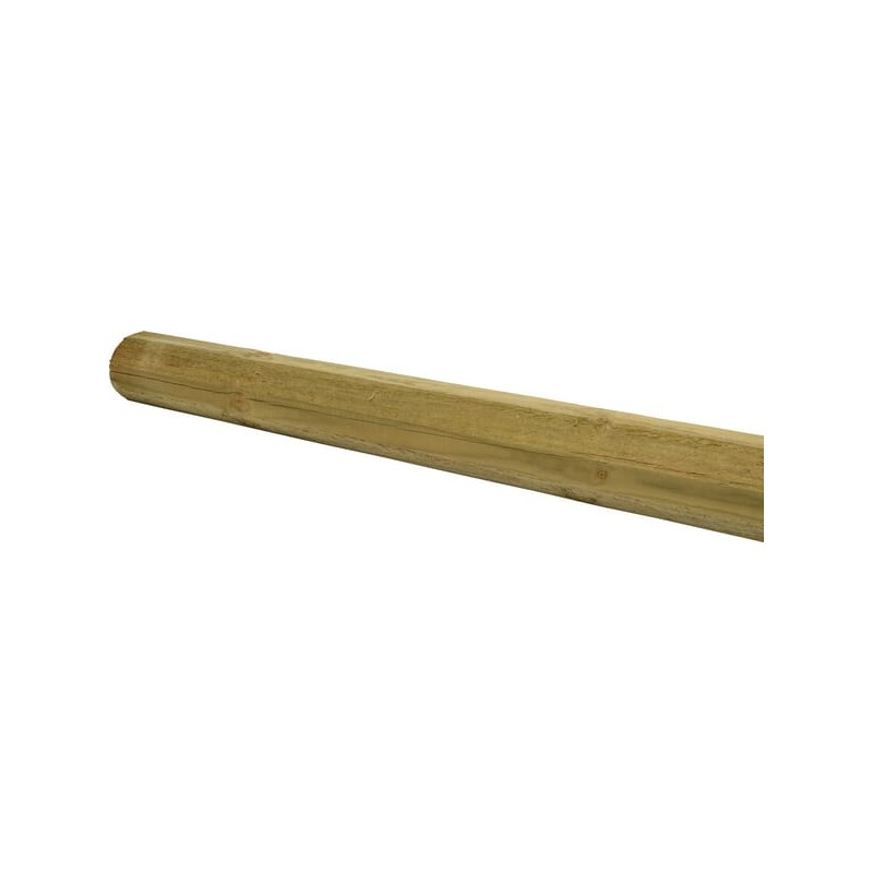 Stâlp gard lemn 180cm x diametru 80mm Octo Wood