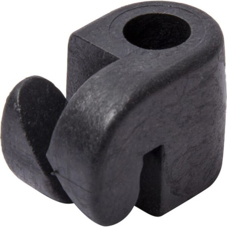 Izolator negru pentru 10mm, 100x