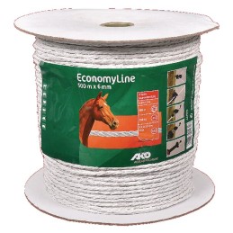 Cablu gard alb 6mm 500m