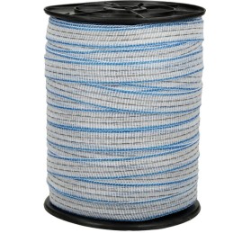 Bandă gard electric 20mm 200m 6x0,30mm conductivitate ridicată