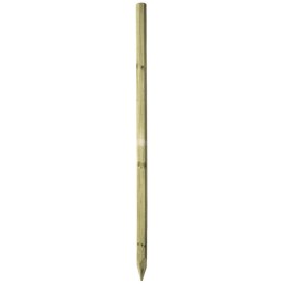 Stâlp gard lemn 200cm x diametru 70mm Octo Wood