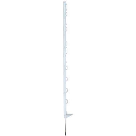 Stâlp din plastic DS 125 cm 5 buc. alb