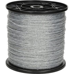 Cablu gard electric unifilar transparent 1000m 2x0,5mm