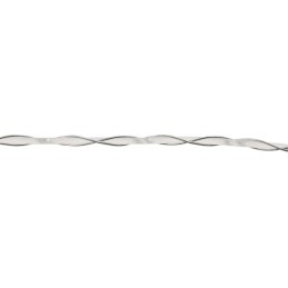Cablu gard electric unifilar transparent 1000m 2x0,5mm