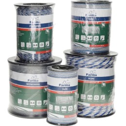Cablu gard electric unifilar transparent 1000m 2x0,5mm