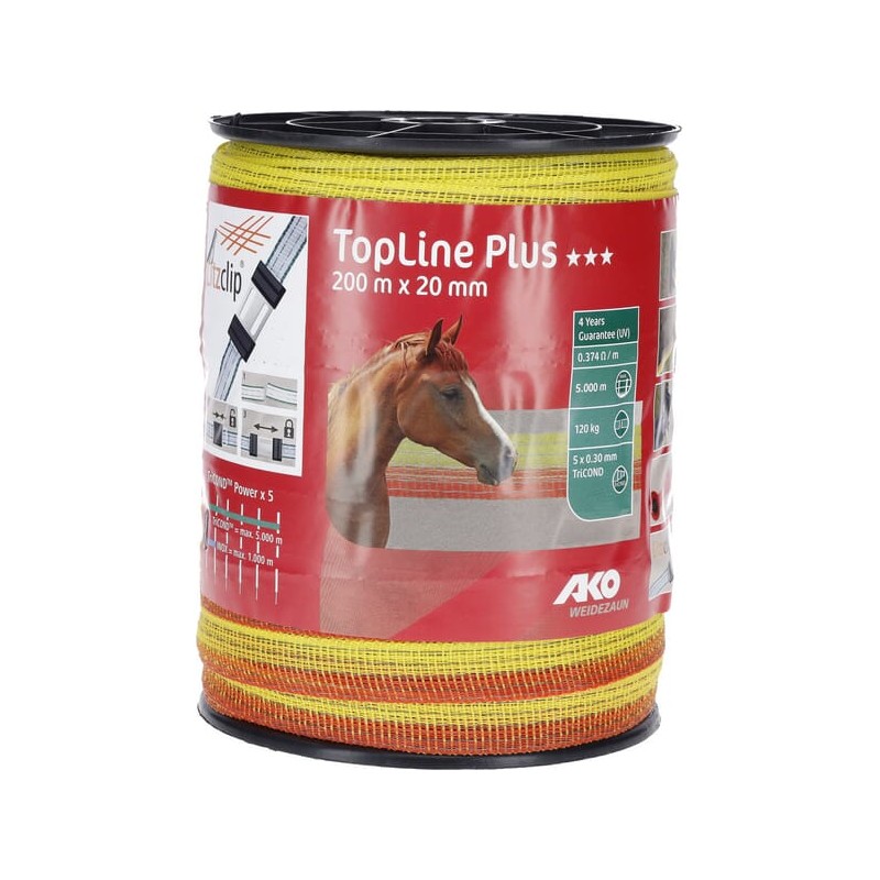 Bandă pentru gard 20mm 200m