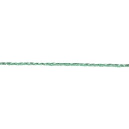 Plasă pentru păsări domestice 25m, stâlp cu vârf dublu 106cm, verde, non conductor electric