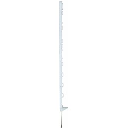 Stâlp din plastic inox 105cm 5 bucăți Eco alb