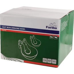 Adăpătoare fontă cu limba oţel inoxidabil Farma
