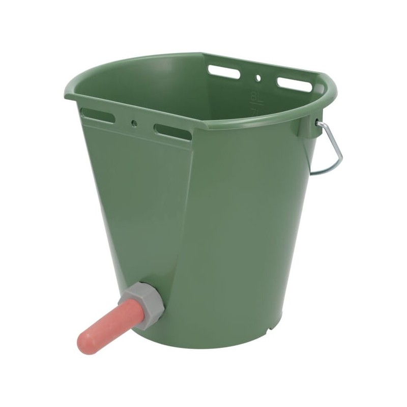 Găleată hrănire vițel plastic