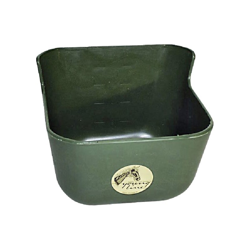Recipient pentru hrănire mânji, verde, 7 l