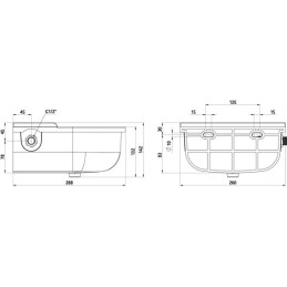 Adăpătoare cu plutitor plastic S522