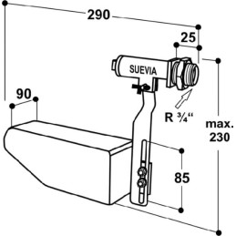 Supapă cu plutitor Maxiflow 700