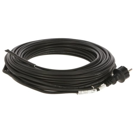 Cablu de încălzire antigel pentru jgheab 40m cu termostat