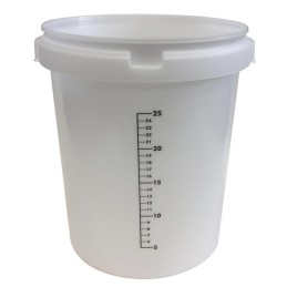 Găleată 30l natural cu gradație