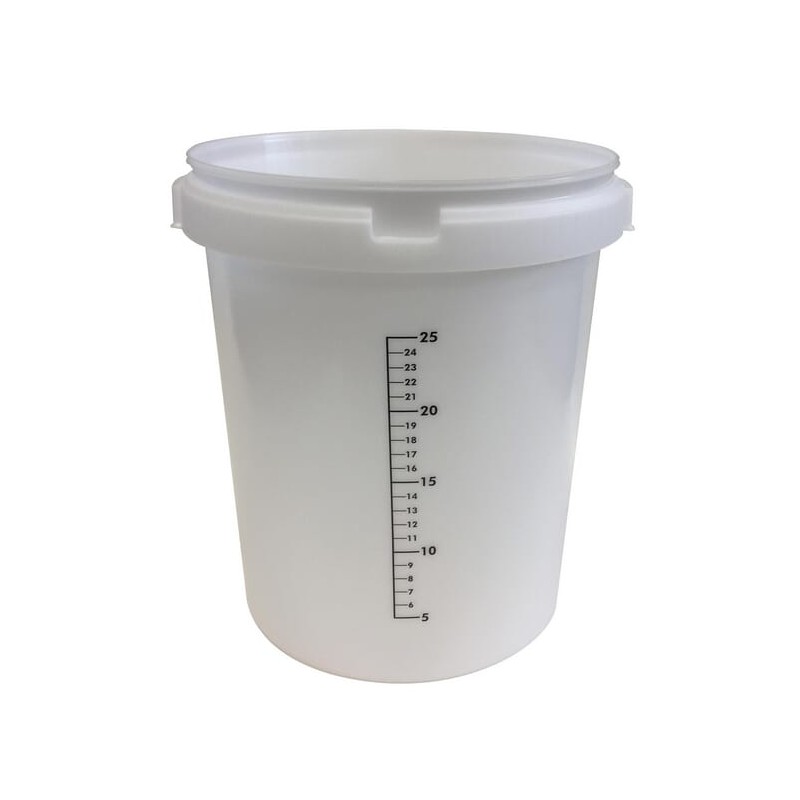 Găleată 30l natural cu gradație