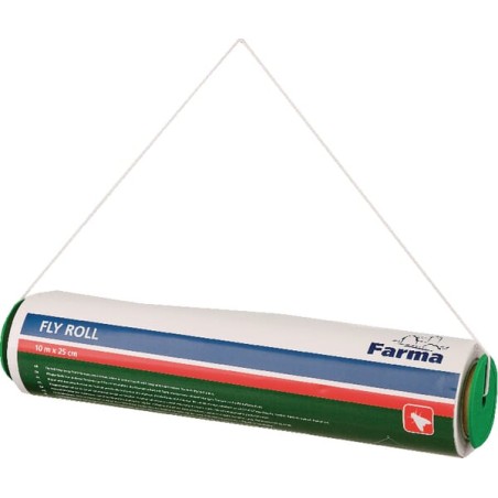 Rolă hârtie adezivă pentru muște 10mx25cm Farma