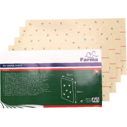 Hârtie adezivă muște 340x600mm 4 bucăți