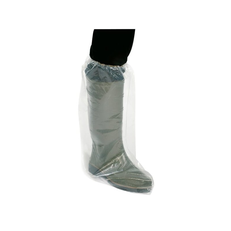 Protecții de unică folosință pentru încălțăminte 40x50cm 100 buc transparente