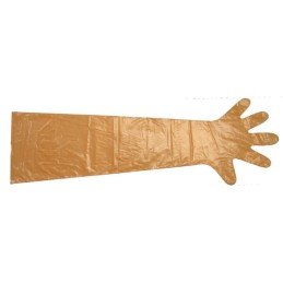 Mănuși de unică folosință VETbasic 100pcs portocaliu
