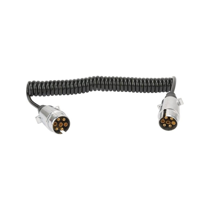 Cablu spiralat 12V 7 poli 3,50m