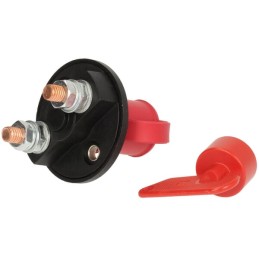 Comutator izolare baterie, negru, M8, 12/24V, 150A/500A (5sec), IP40
