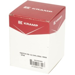 Comutator izolare baterie, negru, M8, 12/24V, 150A/500A (5sec), IP40