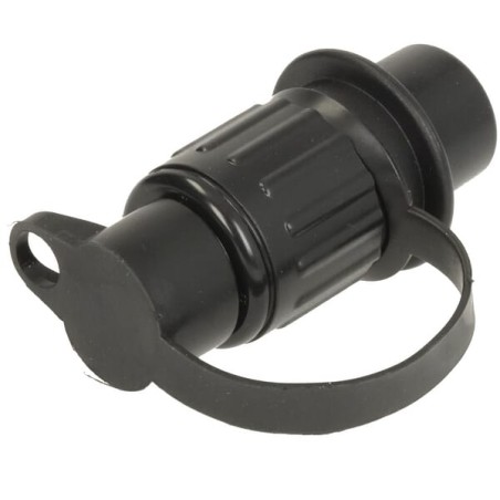 Ștecher cu 3 pini, din plastic, 12/24V, terminale cu lamă
