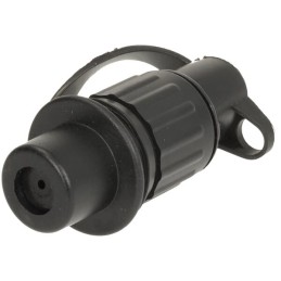 Ștecher cu 3 pini, din plastic, 12/24V, terminale cu lamă